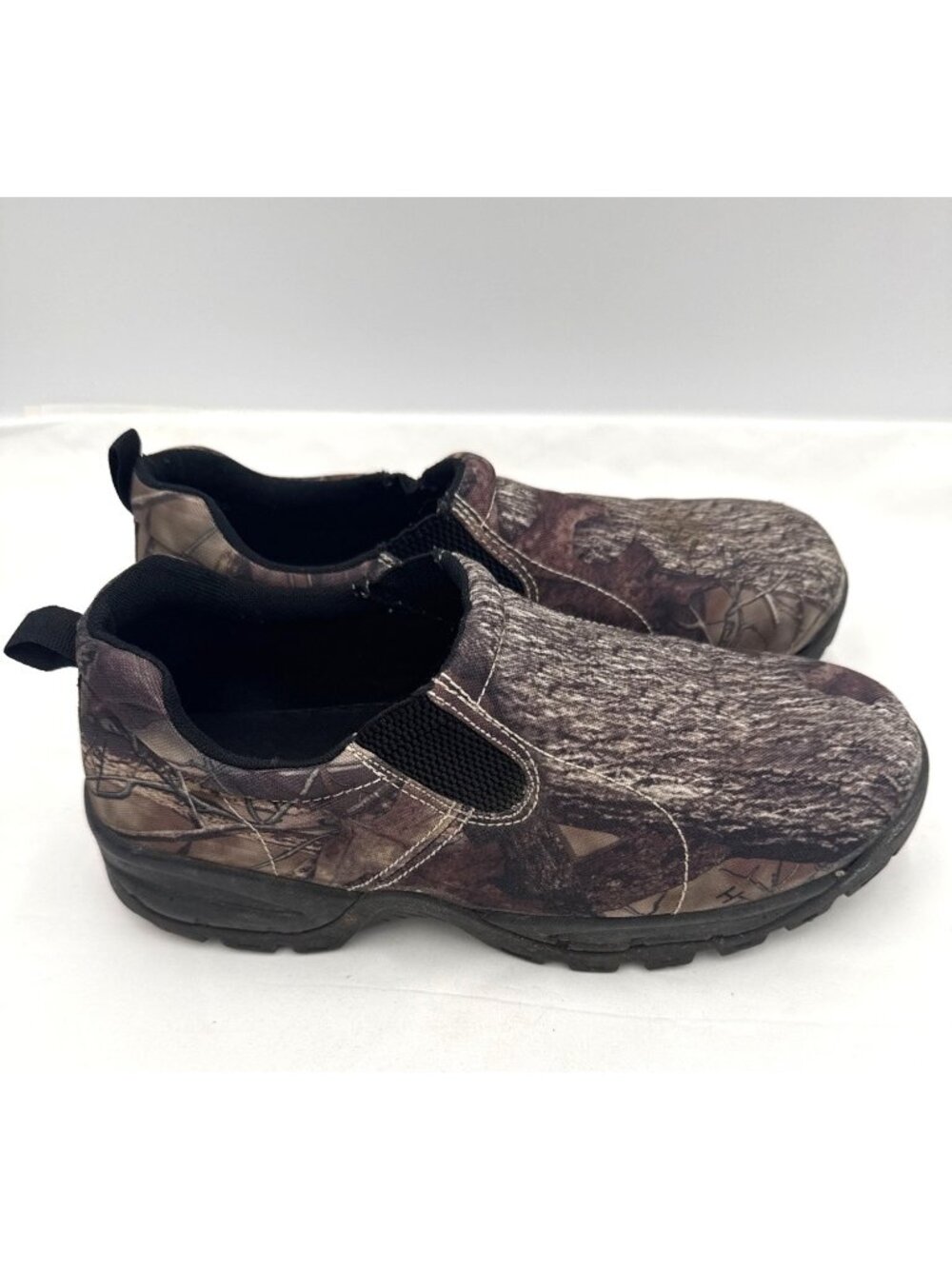RedHead XTR Camo Slip-On Shoes Mens Size 11M Rugged Outsole Textile Upper Huntin